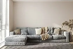 Hoogpolig vloerkleed - Pluto (grijs)