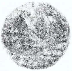 Ronde vloerkleden - Janjira (zilver)