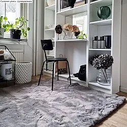 Hoogpolig vloerkleed - Cloud Super Soft (antraciet)