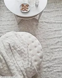 Hoogpolig vloerkleed - Cosy (wit)