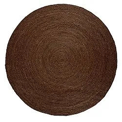 Rond jute vloerkleed - Amasia (bruin)