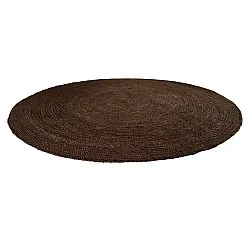 Rond jute vloerkleed - Amasia (bruin)