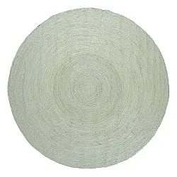 Rond jute vloerkleed - Amasia (grijs)