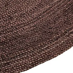 Rond jute vloerkleed - Amasia (koffie)