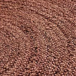 Rond jute vloerkleed - Amasia (kastanje)