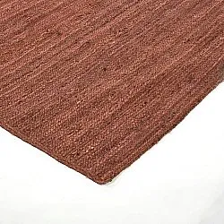 Jute-vloerkleed - Amasia (kastanje)