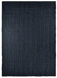 Jute-vloerkleed - Amasia (donkerblauw)