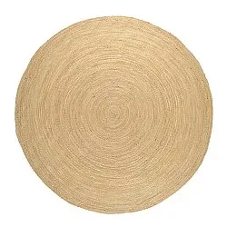 Rond jute vloerkleed - Amasia (natuur)