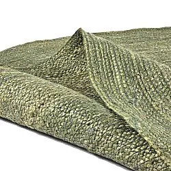 Rond jute vloerkleed - Amasia (olijf)