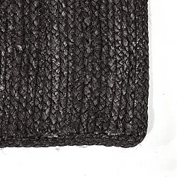 Jute-vloerkleed - Amasia (zwart)
