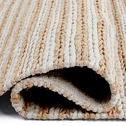 Jute-vloerkleed - Howrah Braided Jute (natuur/wit)