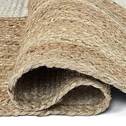 Jute-vloerkleed - Khulna (natuur/wit)