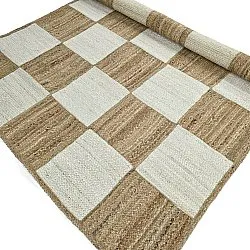Jute-vloerkleed - Khulna (natuur/wit)