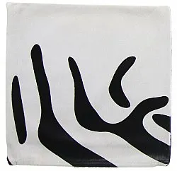 Koeienhuid-kussen (kussensloop) 45 x 45 cm