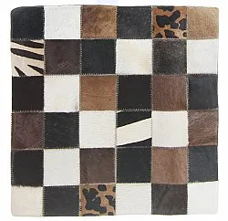 Koeienhuid-kussen (kussensloop) 45 x 45 cm