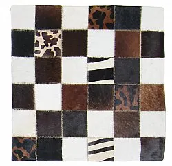 Koeienhuid-kussen (kussensloop) 45 x 45 cm