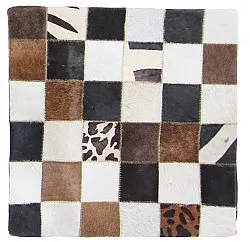 Koeienhuid-kussen (kussensloop) 45 x 45 cm