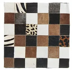 Koeienhuid-kussen (kussensloop) 45 x 45 cm