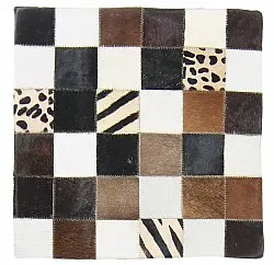 Koeienhuid-kussen (kussensloop) 45 x 45 cm