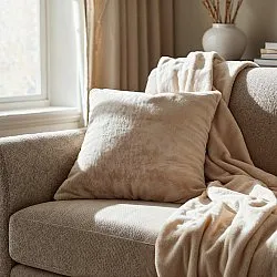 Kussensloop - Aranga Super Soft (beige)