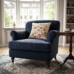 Kussensloop - Kalmar Embroidered Cushion Cover (multi)