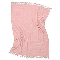Dekens - Nalani cotton throw (roze)
