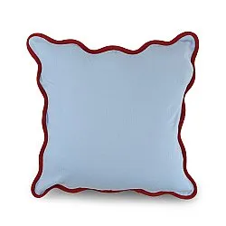 Kussensloop - Yrsa (blauw)