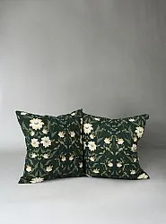 Kussensloop x 2 - Bodil (groen)