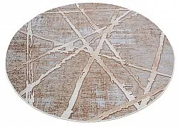 Rond vloerkleed - Lagos (beige)