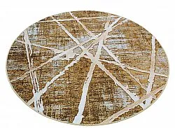Rond vloerkleed - Lagos (bruin)
