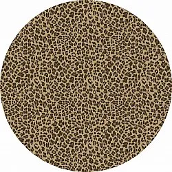 Ronde vloerkleden - Leopard (bruin)