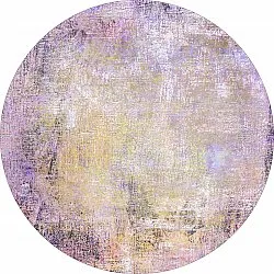 Rond vloerkleed - Loures (paars)