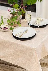 Katoenen tafelkleed - Lilja (beige)