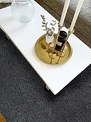 Hoogpolig vloerkleed - Antuco (donker grijs)