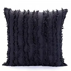 Kussensloop - Boho Linen 45 x 45 cm (donkerblauw)