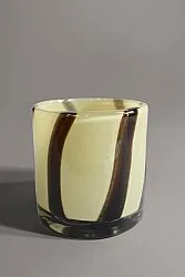 Kandelaar S - Zuri (licht geel/bruin)