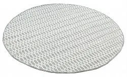 Ronde vloerkleden - Long Stitch (grijs)