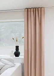 Gordijnen - Verduisteringsgordijnen Flora (roze)