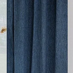 Gordijnen - Verduisteringsgordijnen Raya (blauw)