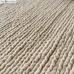 Ronde vloerkleden - Lynmouth (cream)