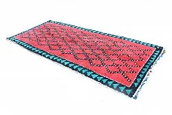 Marokkaanse Berber tapijt Boucherouite 370 x 170 cm