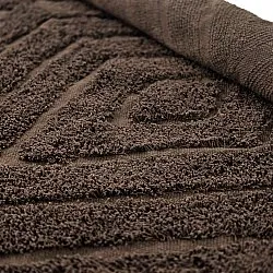 Hoogpolig vloerkleed - Amberley Natural Cotton Shaggy (bruin)