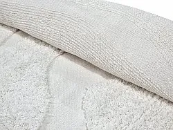 Hoogpolig vloerkleed - Bonnie Natural Cotton Shaggy (offwhite)