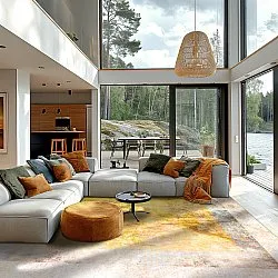 Wilton - Budoni (grijs/beige/geel)