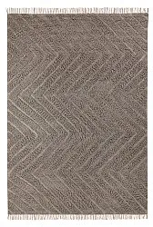 Hoogpolig vloerkleed - Conara Natural Cotton Shaggy (taupe)