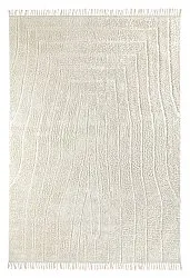 Hoogpolig vloerkleed - Farley Natural Cotton Shaggy (gebroken wit)
