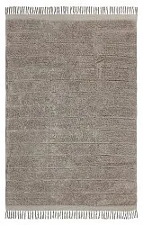 Hoogpolig vloerkleed - Willow Natural Cotton Shaggy (taupe)