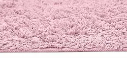 Hoogpolig vloerkleed - Alba Natural Cotton Shaggy (lichtroze)