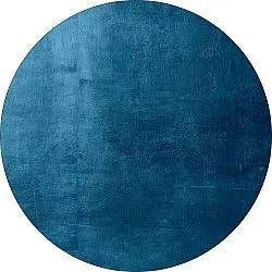 Rond vloerkleed - Artena (donkerblauw)