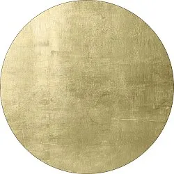 Rond vloerkleed - Artena (licht goud)